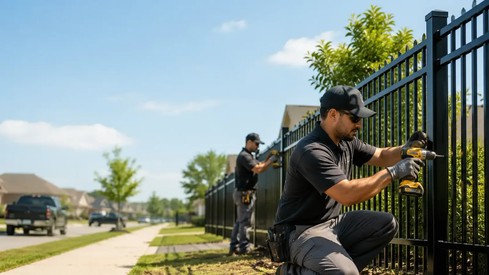 Metal Fence Installation in Dudley, MA